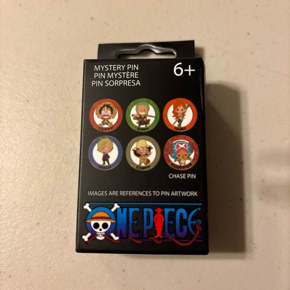 One Piece Mystery Pin Set. Chibi